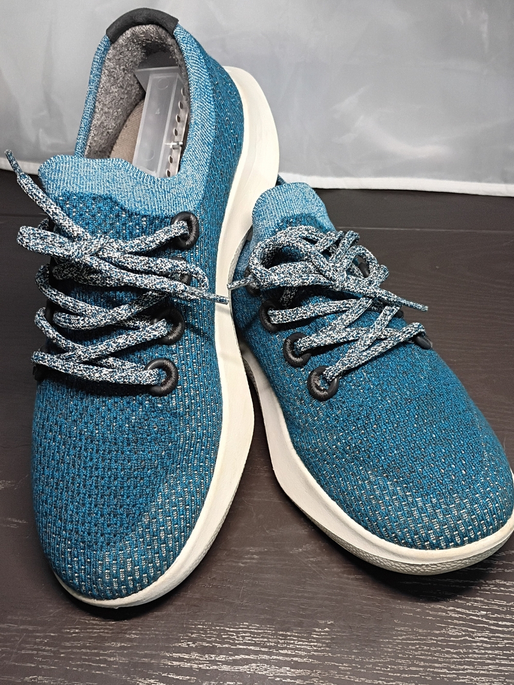 allbirds blue knit slip-on Sneakers.  Women's 10.5